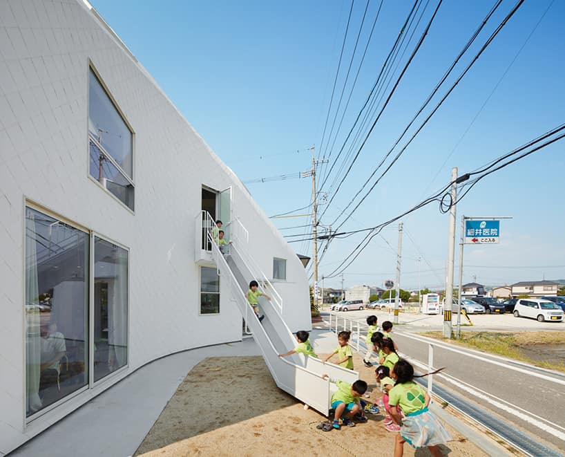 Clover house kindergarten Okazaki Japan by MAD architects 