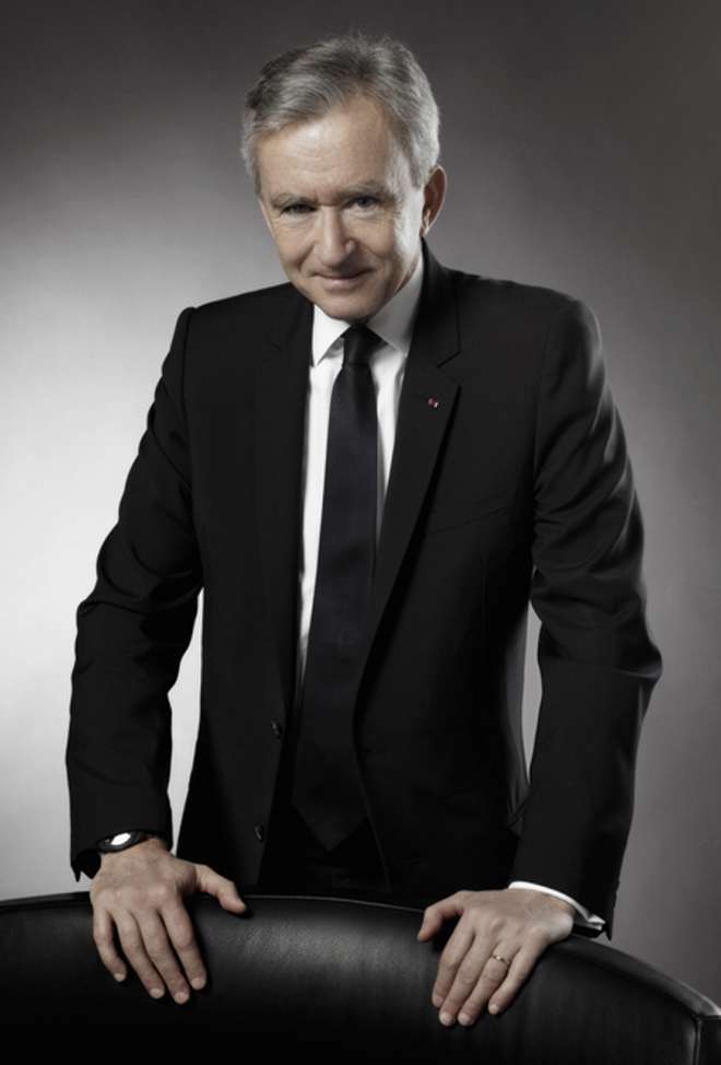 Bernard Arnault chairman and CEO of LVMH