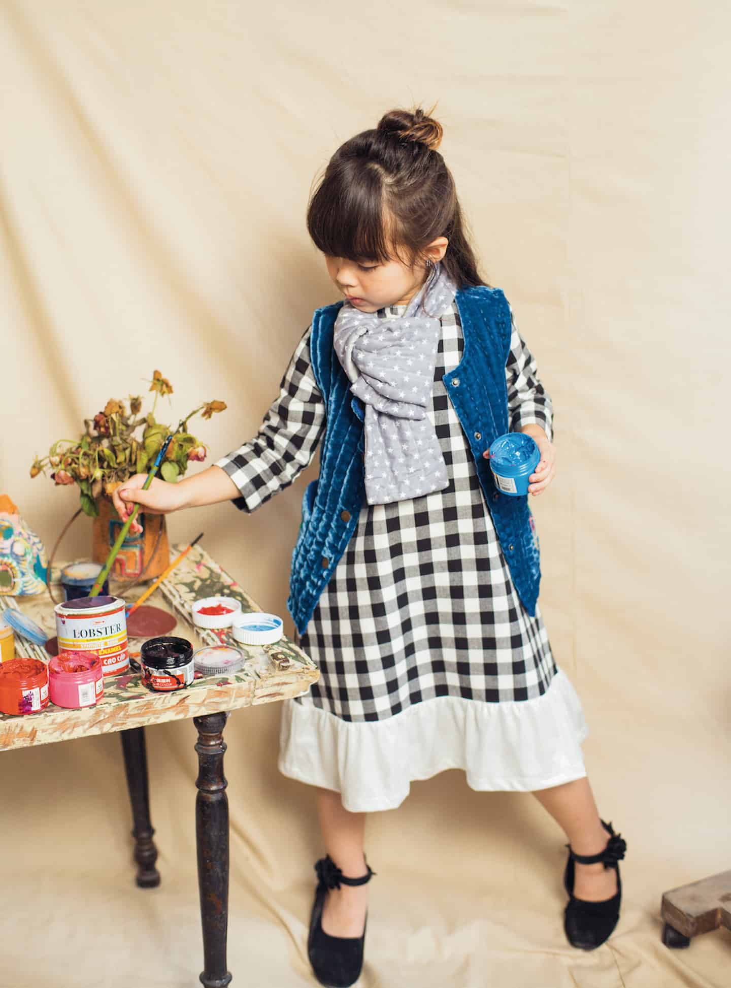 quilting kids fashion Hannah & Tiff collection