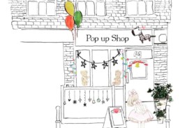 Children's fashion and lifestyle Christmas Pop up