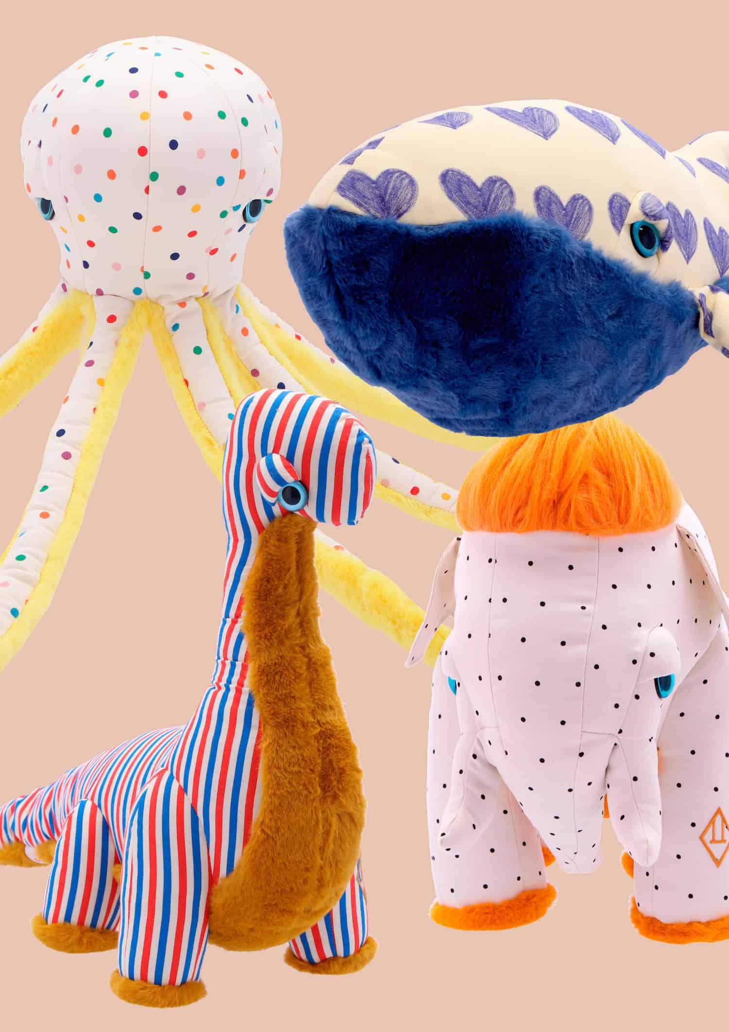 Big Stuffed x The Animals Observatory release their first toy