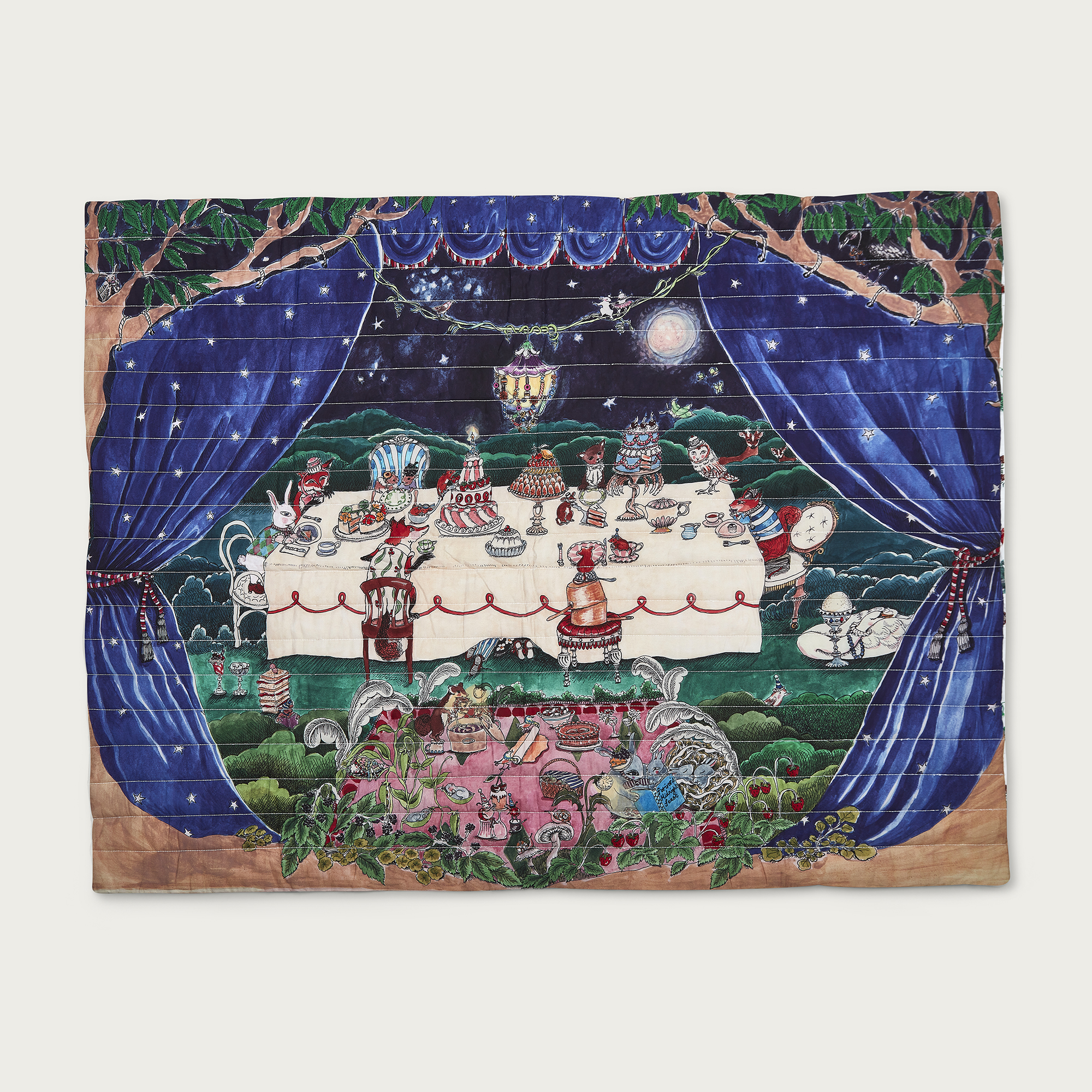 Forivor Once Upon a Feast Quilted Blanket