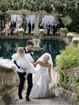 Jack Whitehall & Roxy Horner wedding - Et Liberi dress